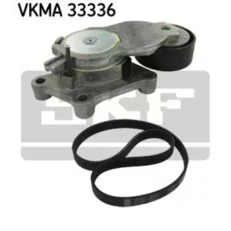VKMA 33336 SKF Комплект доріжкового ремня (ролик, ремінь)